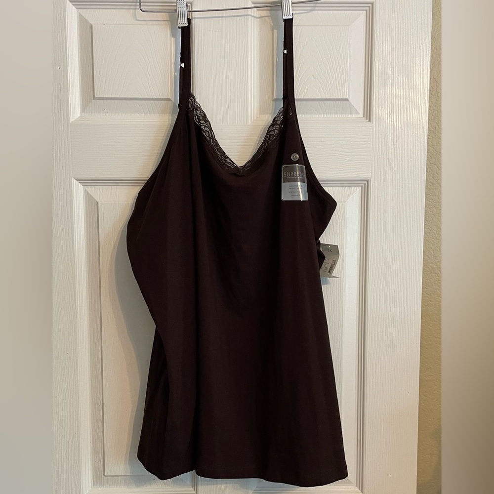 NWT Catherines Adjustable Tank Top. 3X 36/28